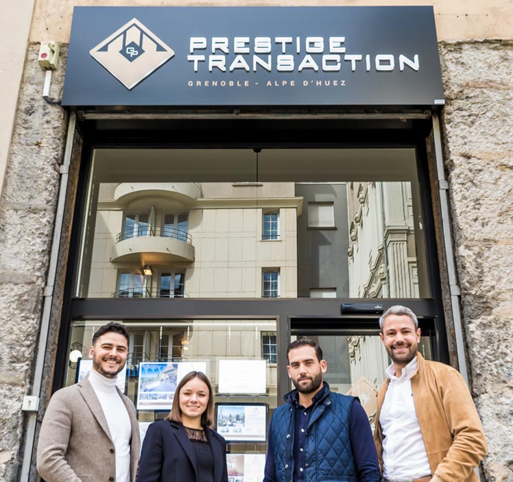 Faites l'estimation de votre appartement Grenoble avec l'équipe de Prestige Transaction
